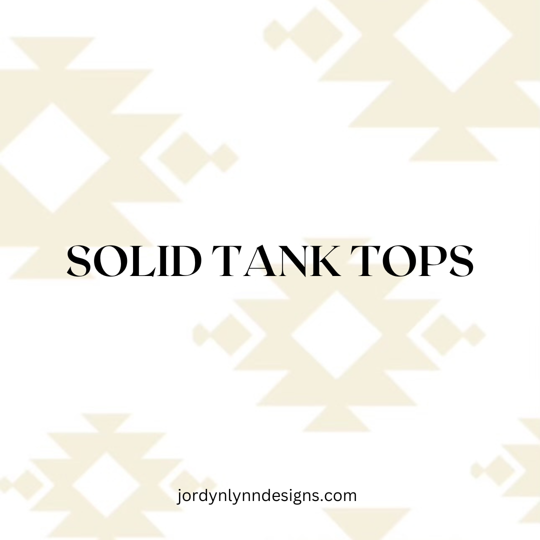 SOLID TANK TOPS