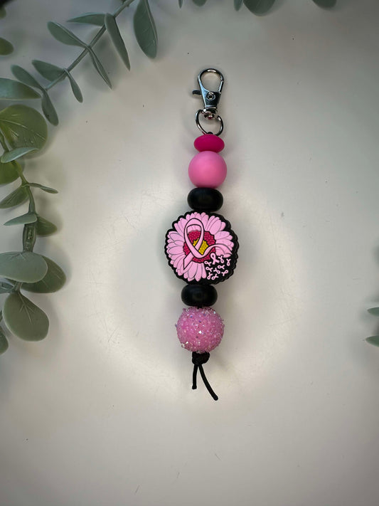 CANCER AWARENESS- MINI KEYCHAIN