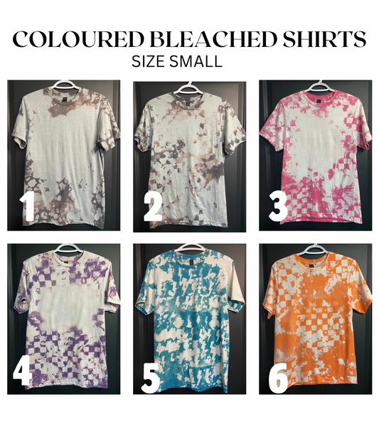 BLEACHED COLOUR T-SHIRTS