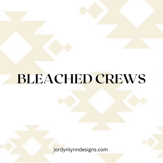 BLEACHED CREWNECKS