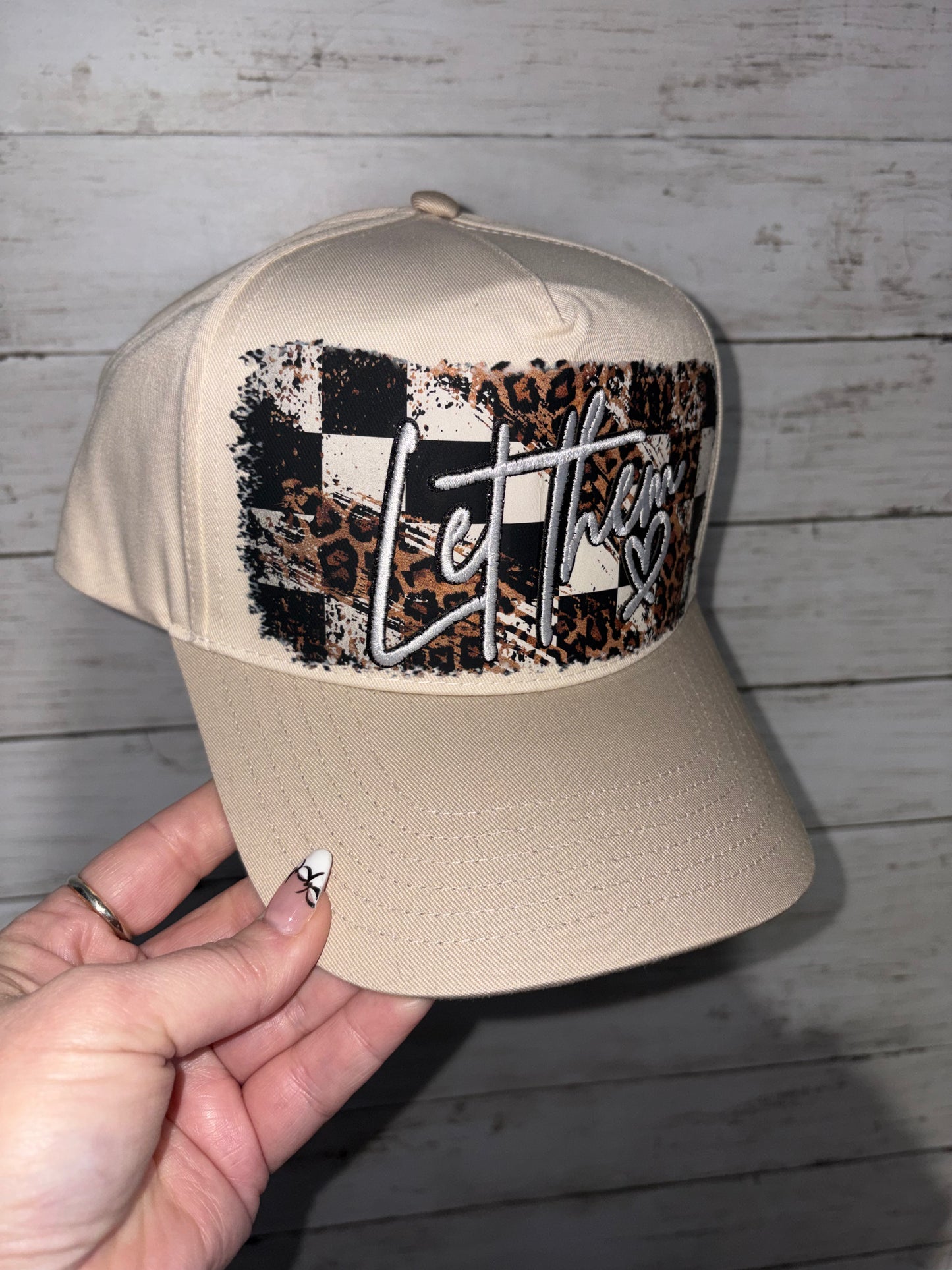 Let Them Canvas Hat
