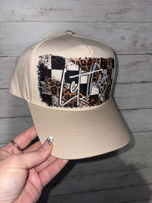 Let Them Canvas Hat