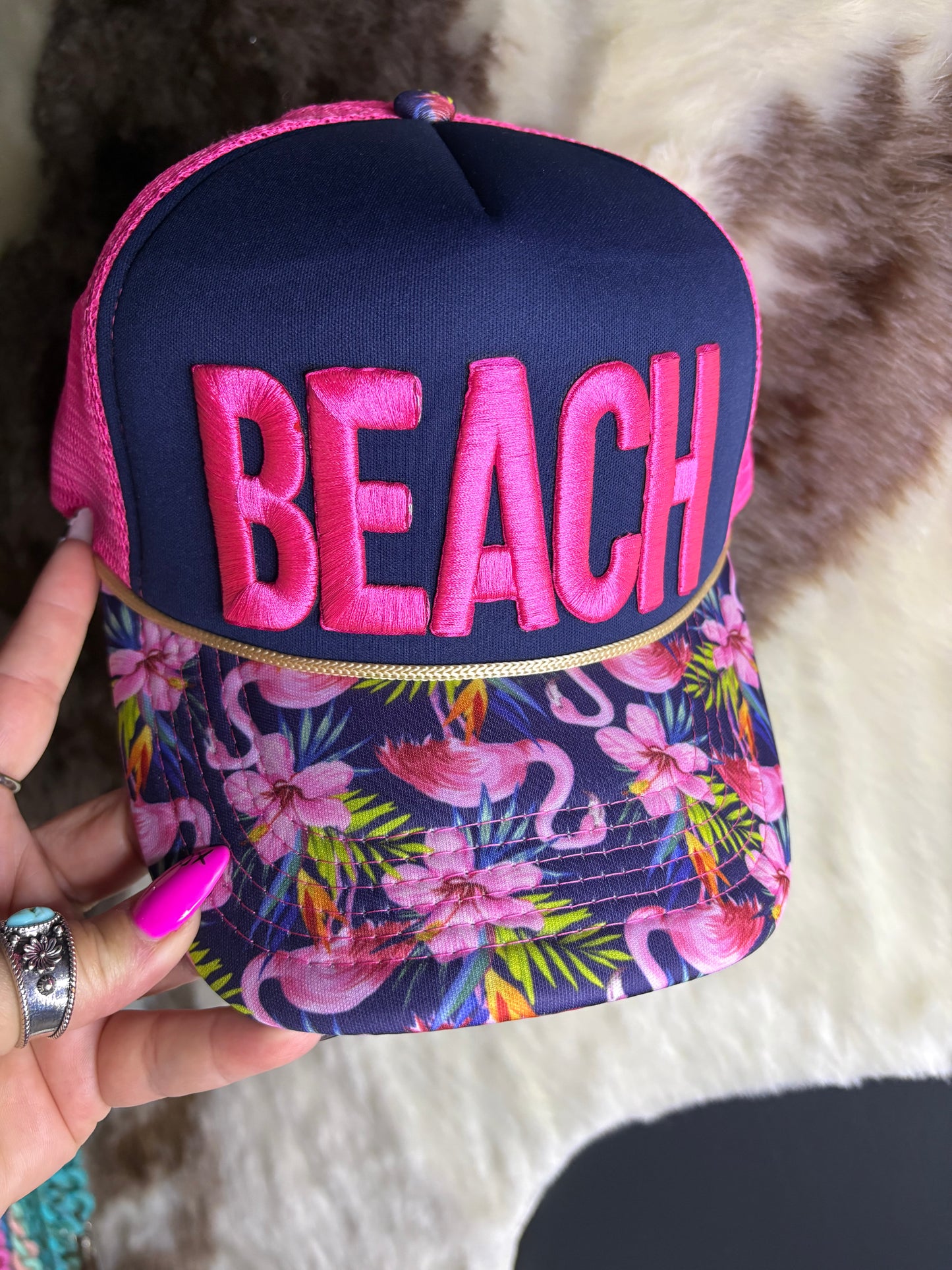 BEACH Trucker Hat