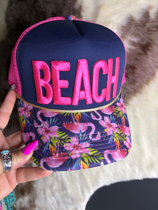 BEACH Trucker Hat