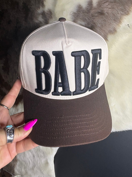 BABE Canvas Hat