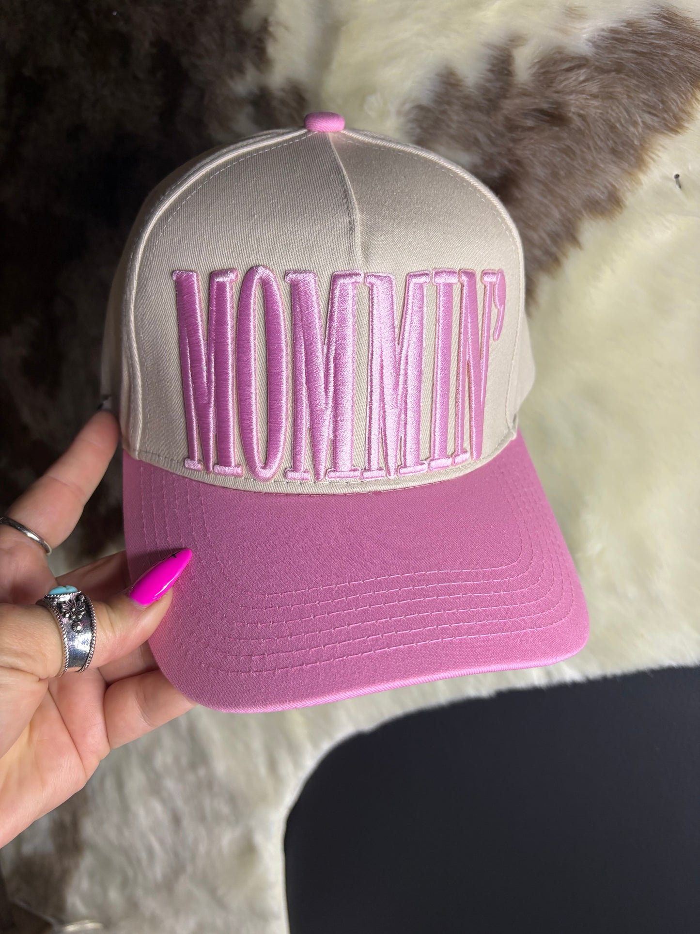 MOMMIN' Canvas Hat