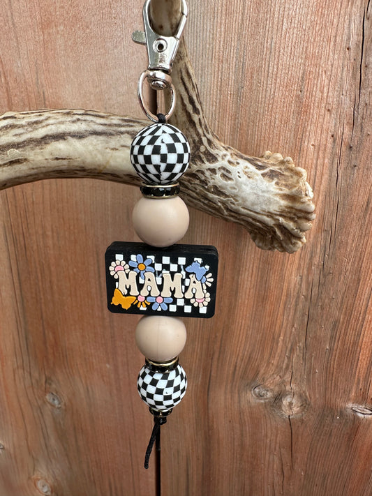 Floral Checkered Mama