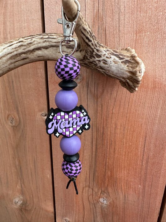 Purple checkered mama