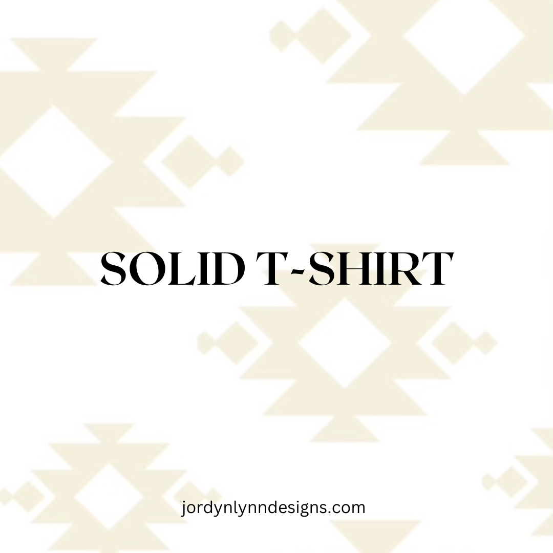 SOLID T-SHIRT