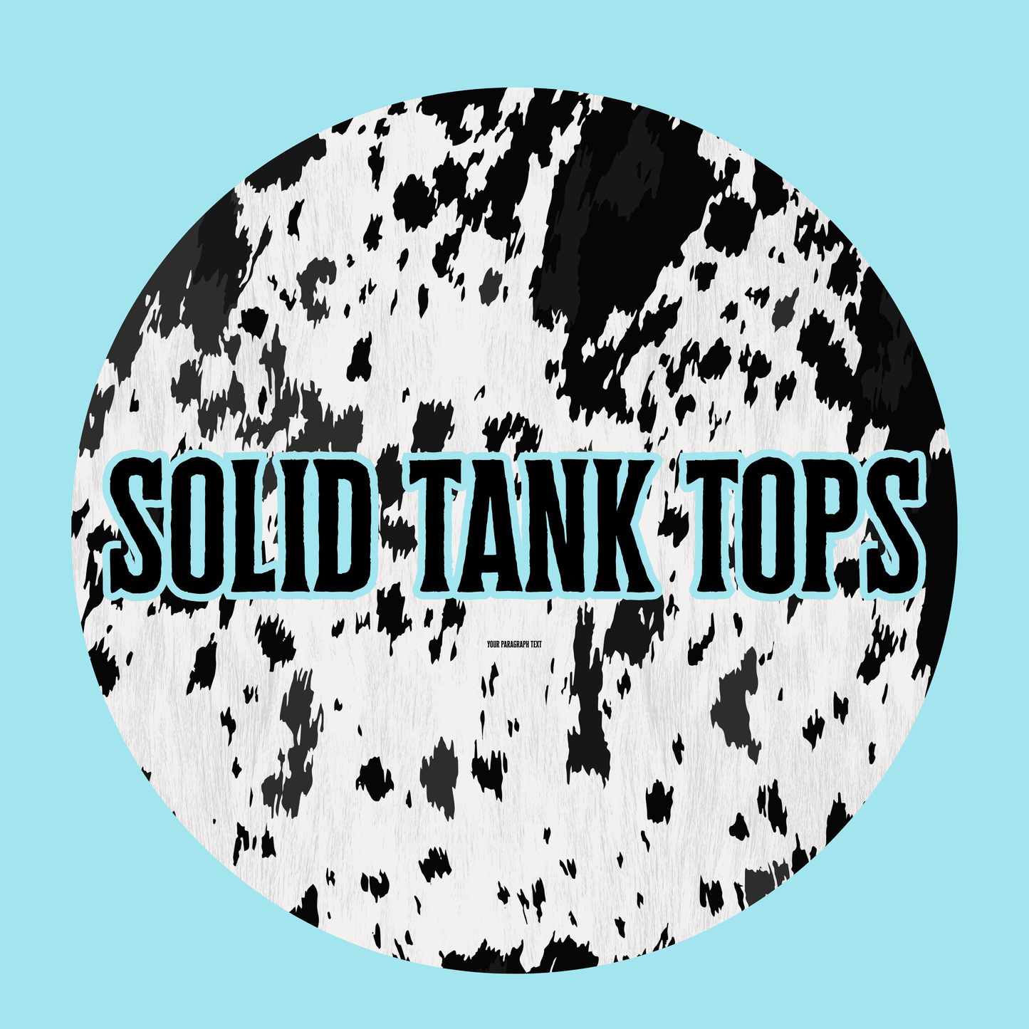 SOLID TANK TOPS